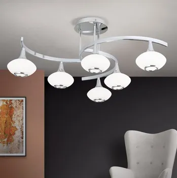 Orion DLU1695/6 Stropní lustr NORAH 6 chrom + sklo