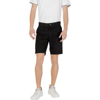 Pánské kraťasy Boss pánské bermudy Boss černá | bílá 3493063