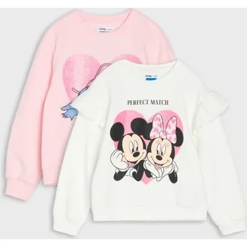 Dívčí mikina Sinsay - Mikina typu crewneck 2 pack Disney - vícebarevná - 357DN-MLC - 357DN-MLC-134