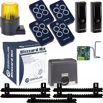 Pohon pro posuvné brány Genius brama przesuwna automat akcesoria 230 V