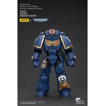 Warhammer 40k Action Figure Ultramarines PriyLieutenant Erastus 12 cm (Warhammer 40k Action Figure Ultramarines PriyLieutenant Erastus 12 cm)