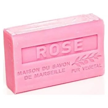 Mýdlo Mýdlo s bio arganovým olejem - Rose (růže) 100g - LA MAISON DU SAVON DE MARSEILLE