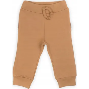 Tepláky pro chlapce karamelové Nicol, vel. 92