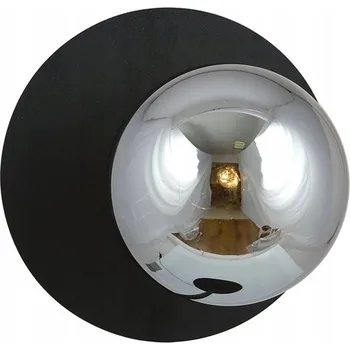 Nástěnné svítidlo Emibig OSLO K1 BLACK/GRAFIT Nástěnné svítidlo Lampa na zeď Ocel lakovaná sklo Č