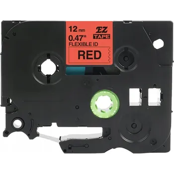 Pásek do tiskárny Páska do tiskárny Brother TZe-FX431 12 mm Červená Flexibilní