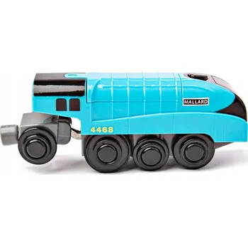 Vláček a vláčkodráha Elektrická lokomotiva Bigjigs Rail BJT308 Mallard