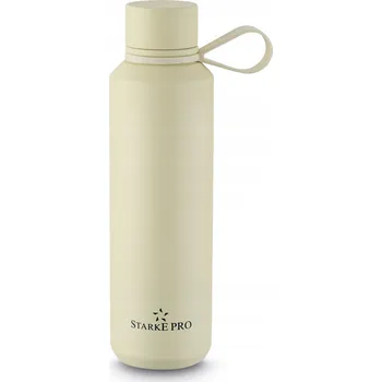 Termoska TERMOSKA Láhev Vakuová Cestovní Žlutá LAHEV NA PITÍ Starke Pro Savana 600 ml