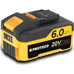 Akumulátor PROTECO 20 V 6 Ah