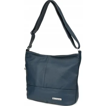 Kabelka Beltimore kabelka přes rameno přírodní kůže modrá