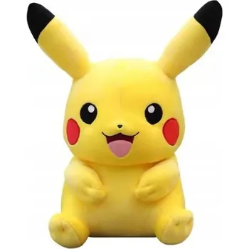 plyšák Plyšový medvídek Miś Gustaw Pikachu žlutý 65 cm certifikát CE
