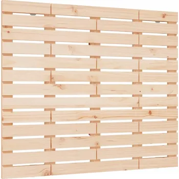 Nástěnné čelo postele 141 x 3 x 91,5 cm masivní borové dřevo