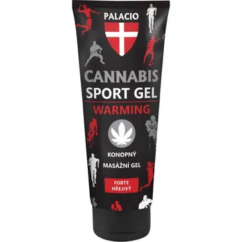 Masážní přípravek PALACIO Konopný Sport gel Forte hřejivý 200ml