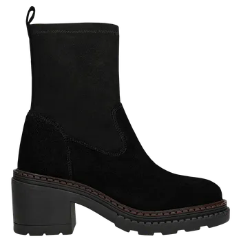 Dámské polobotky Černé Masivní Ponožkové Kotníkové Boty Wojas 5536081 41