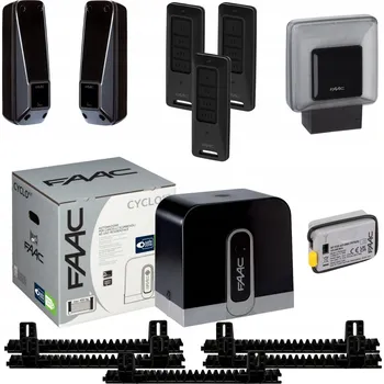 Pohon brány Pohon pro posuvné brány Faac brama przesuwna automat akcesoria