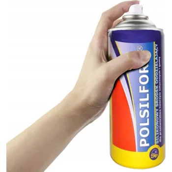 Barva ve spreji Silikon ve ve spreji POLSILFORM pro silikonové formy, separační prostředek 400 ml