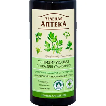 ČISTÍCÍ PĚNA NA PLEŤ - tonizující 150 ml ZELENÁ APOTEKA - GREEN PHARMACY