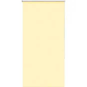 Roleta Žlutá zatemňovací roleta 80x150 cm, šířka látky 75,7 cm