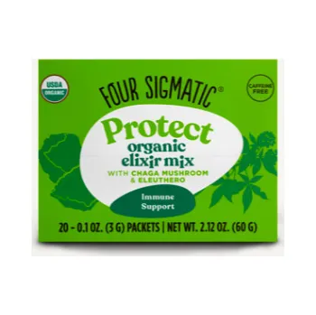 Přírodní produkt Chaga Mushroom Elixir Mix BIO 20 sáčků FOUR SIGMATIC