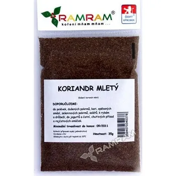 Koření Koriandr mletý 30 g RamRam
