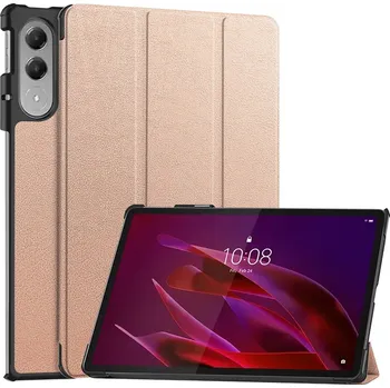 Pouzdro na tablet VSECHNONAMOBIL 129981 LEATHER výklopný kryt pro Lenovo Yoga Tab 11.1 RŮŽOVÝ GOLD