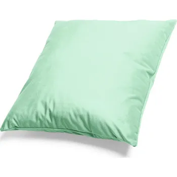 Polštář Mikroplyšový povlak na polštář 50x50 cm Mentolový