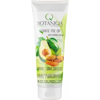 Kosmetika pro psa Botaniqa White Me Up šampon pro bílé a světlé psy 250ml