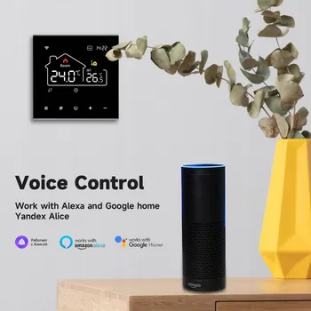 WIFI TERMOSTAT TUYA pro ohřívač vody/plynu LCD