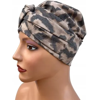 Čepice Dámský turban Sara 510 čepice elegantní jemný, vhodný i po chemoterapii