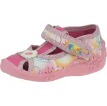 PEON MI/024 MS , růžová, kytičky Velikost: 23