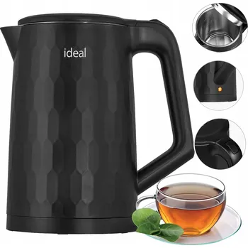 Rychlovarná konvice Rychlovarná konvice Eldom IDEAL IK1110 1500 W 1,8 l černá