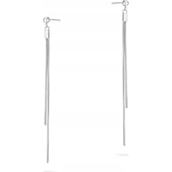 Náušnice STŘÍBRNÉ Dámské NÁUŠNICE ryzost 925 Visací Řetízky Kulička na Puzetě