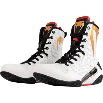 Boxerská obuv Boxerské boty Venum ELITE 46 bílé