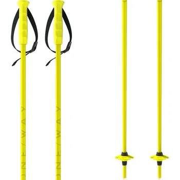 Sjezdová hůlka Oneway JUNIOR NEON YELLOW 2025/26 Délka (cm): 80 cm