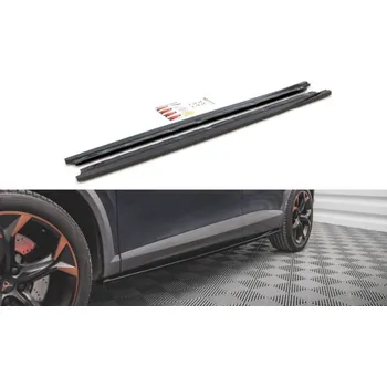 Tuning Maxton Design Maxton Design difuzory pod boční prahy pro Cupra Formentor, černý lesklý plast ABS