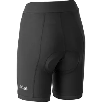 Cyklistické kalhoty Dotout dámské cyklistické kalhoty instinct w short s vložkou dot pro w - black Velikost: XL