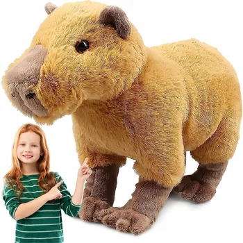 plyšák KAPYBARA PLYŠÁK PLYŠOVÝ MEDVÍDEK 30 CM CAPIBARA MUKA PLYŠOVÝ MAZLÍČEK PŘÍTULNÍČEK