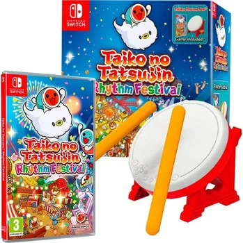 Hra pro Nintendo Switch Taiko No Tatsujin Rhythm Festival Collectors Edition Nintendo Switch - Krabicová verze