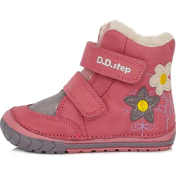 Dětská móda D.D.Step Zimní obuv D.D. STEP W029-767B -růžová Velikost: 21
