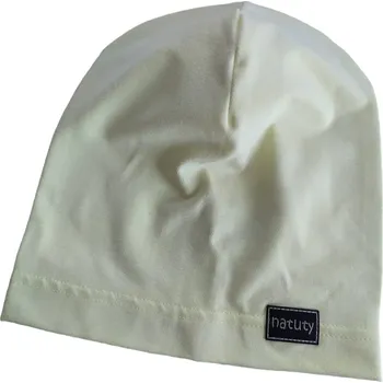 Čepice Natuty Čepička homeless - Pastelově žlutá Velikost: 49-51