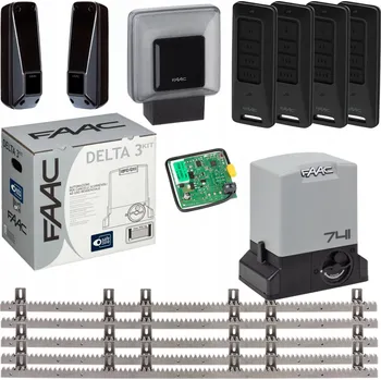 Pohon pro posuvné brány Faac brama przesuwna automat akcesoria