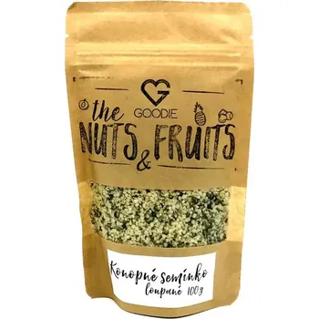 Sušená potravina KONOPNÉ SEMÍNKO LOUPANÉ 100 g, 500 g GOODIE Balení 2: 100 g