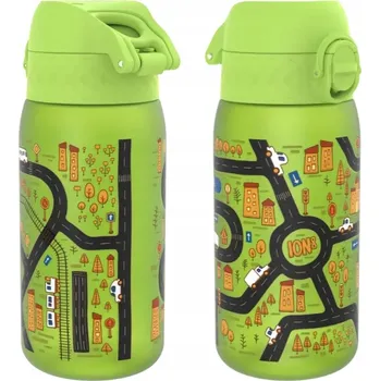 Láhev ION8 Auta Plastová láhev I8RF350PGCARS Zelená