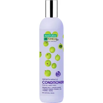 GROWTH MIRACLE CONDITIONER for all hair types - PODPORA RŮSTU VLASŮ KONDICIOÉNR pro všechny typy vlasů 400 ml NATURA ESTONICA - NATURA SIBERICA