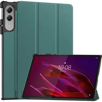 Pouzdro na tablet VSECHNONAMOBIL 129983 LEATHER Klopnový kryt pro Lenovo Yoga Tab 11.1 zelený