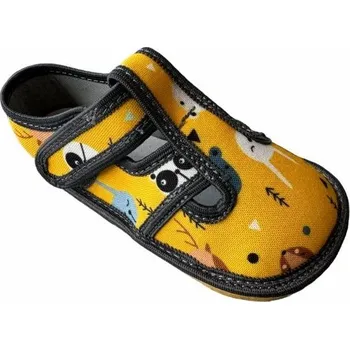 Dívčí obuv Bačkůrky KTR Raweks, Les, zvířátka Velikost: 30