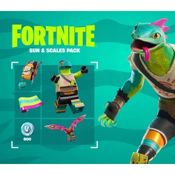 Hra pro Xbox Series Fortnite Sun and Scales Pack DLC XBOX One / Xbox Series X|S Kód Klíč