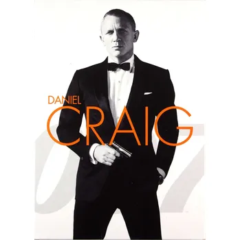 DVD film 007 James Bond Daniel Craig Trilogy DVD (Tři filmy s Danielem Craigem)