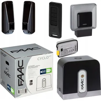 Pohon brány Pohon pro posuvné brány Faac wjazdowej przesuwnej dwuskrzydłowej