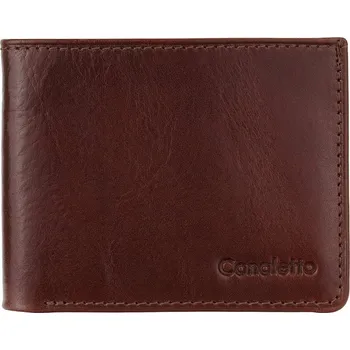 Peněženka CANALETTO peněženka z přírodní kůže hnědá - muž