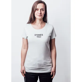 Dámské tričko Domestici dámské bavlněné triko - zelené Velikost: M